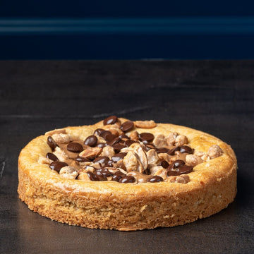 Cookie cacahuètes praliné à partager