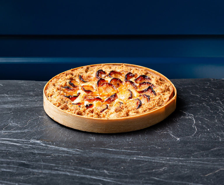 Tarte abricots crumble 6/8 personnes