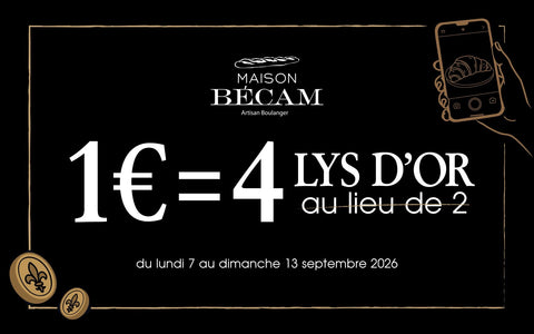 Offre de rentrée : vos Lys d'or sont doublés
