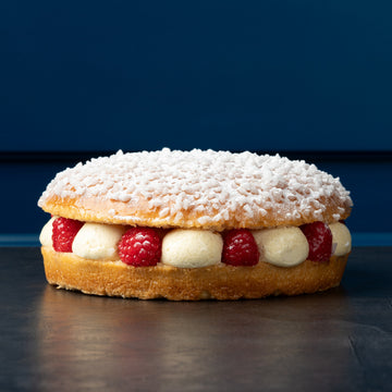 Galette Tropézienne Vanille-Framboise