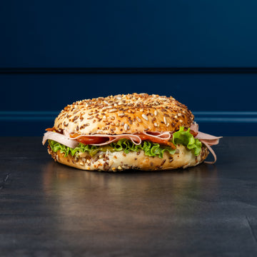 Bagel Mortadelle Pistache