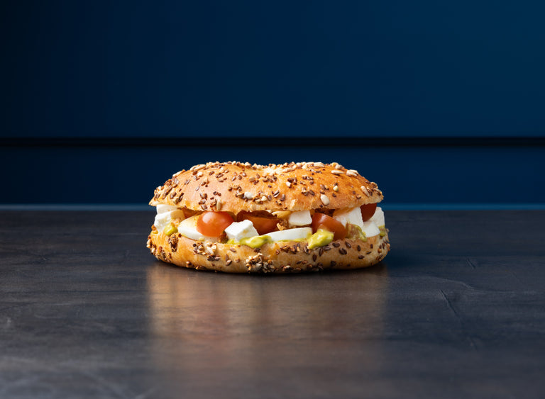 Bagel Œuf Féta - Maison Bécam