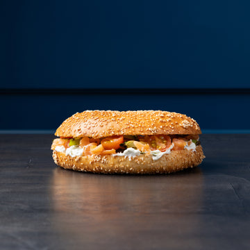 Bagel Saumon Tzatziki - Maison Bécam