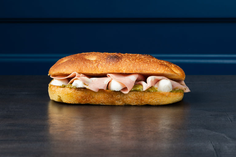 Focaccia Mortadelle Pistache