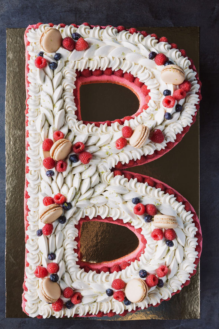Number Cake Fruits Rouges