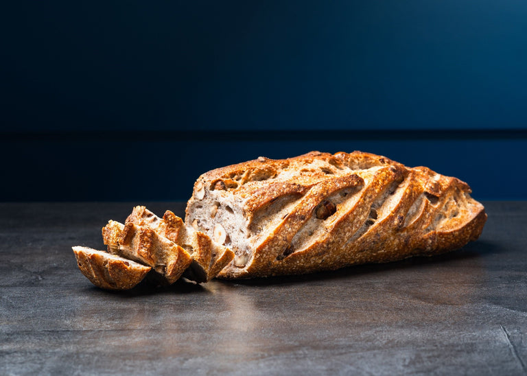 Pain de campagne noix noisettes