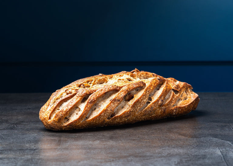 Pain de campagne noix noisettes