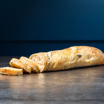 Ciabatta tomates olives