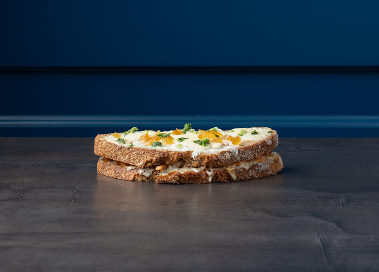 Croque Monsieur Saumon - Maison Bécam