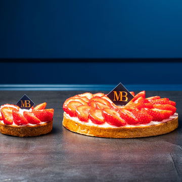 Tarte aux Fraises à Partager - Maison Bécam