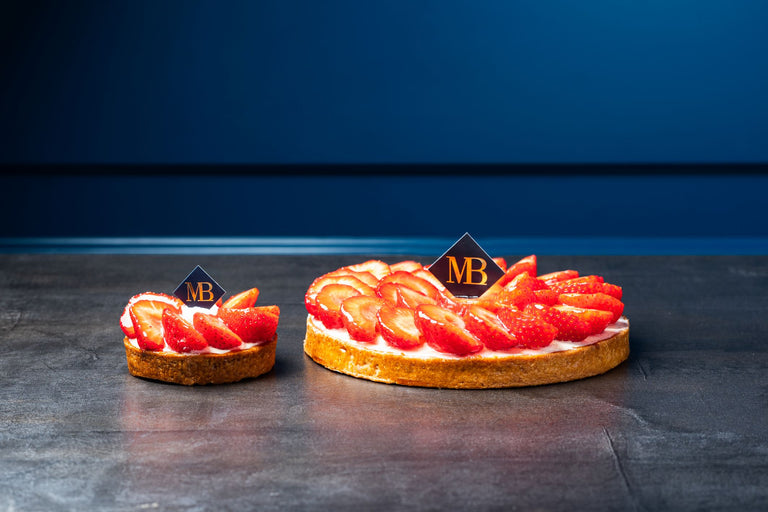 Tarte aux Fraises à Partager - Maison Bécam